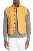 Men's Eleventy Quilted Vest, Size - Yellow