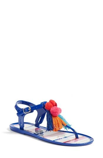 Women's Kate Spade New York Yellowstone T-strap Jelly Sandal M - Blue