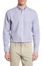 Men's Nordstrom Men's Shop Smartcare(tm) Fit Windowpane Sport Shirt