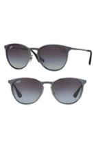 Women's Ray-ban 'youngster' 54mm Sunglasses - Metallic Grey