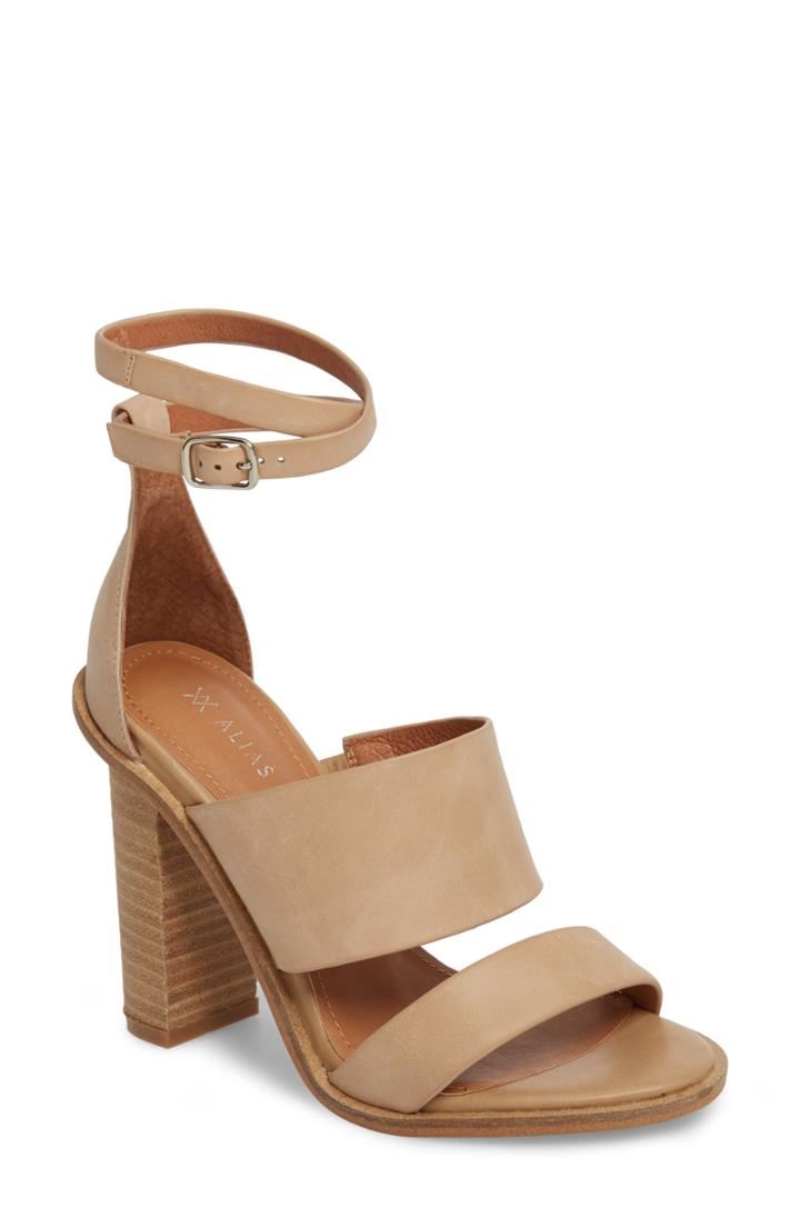 Women's Alias Mae Admiral Ankle Wrap Sandal Us / 38eu - Beige