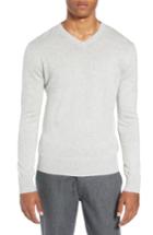Men's Life/after/denim Tournament Slim Fit V-neck Sweater - Grey