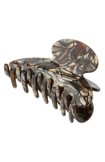 France Luxe 'couture' Jaw Clip, Size - Metallic