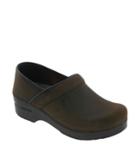 Women's Dansko 'professional - Narrow' Oiled Leather Clog .5-12us / 42eu N - Brown