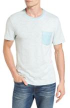 Men's Original Penguin Plaited Slub Pocket T-shirt - Blue