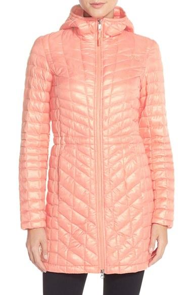 Women's The North Face Thermoball(tm) Primaloft Hooded Parka - Coral