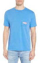 Men's Vineyard Vines Vv Surf Logo Regular Fit Crewneck T-shirt - None