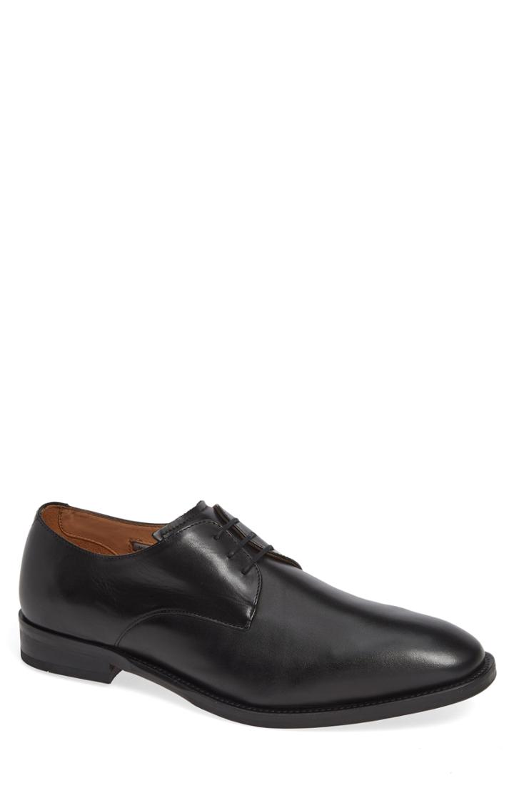 Men's Vince Camuto Hasper Plain Toe Derby .5 M - Black