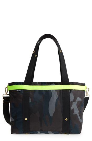 Andi The Andi Camo Convertible Tote - Blue