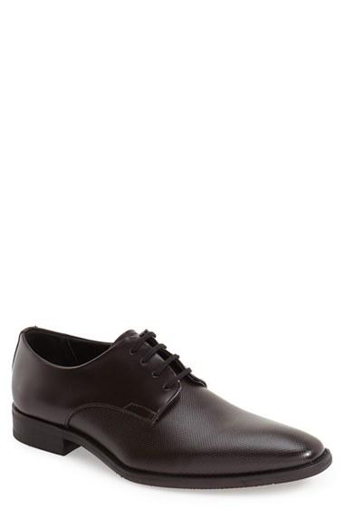 Men's Calvin Klein 'ramses' Plain Toe Derby .5 M - Brown