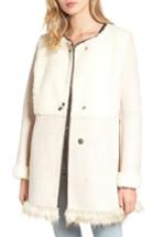 Women's Sam Edelman Faux Shearling Car Coat