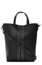 Topshop Sarah Studded Mini Tote Bag - Black