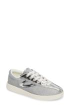 Women's Tretorn Nylite Sneaker, Size 4 M - Metallic