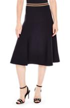 Women's Sandro Britt Midi Skirt - Black