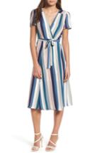 Women's Leith Midi Wrap Dress - Pink