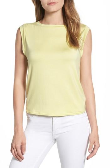 Women's Caslon Tie Back Tank - Yellow