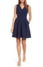 Women's Draper James Love Circle Fit & Flare Dress - Blue