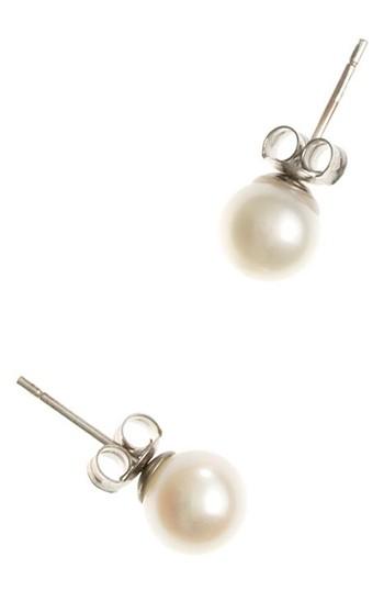 Women's J.crew Genuine Freshwater Pearl Stud Earrings