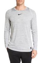 Men's Nike Pro Long Sleeve T-shirt - White