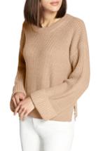 Women's Sanctuary Bell Sleeve Shaker Sweater - Beige