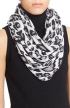 Women's Autumn Cashmere Leopard Print Cashmere Scarf
