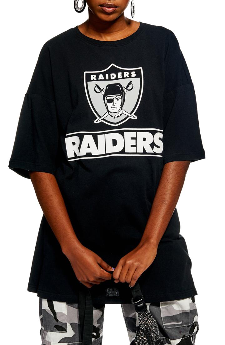Women's Topshop X Nfl Raiders Tee