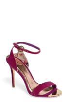 Women's Ted Baker London Mirobell Ankle Strap Sandal .5 M - Pink