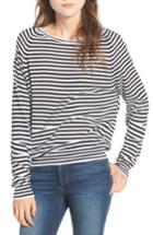 Women's Zadig & Voltaire Camille Stripe Sweater - White