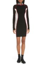 Women's Opening Ceremony Logo Trim Velour Dress