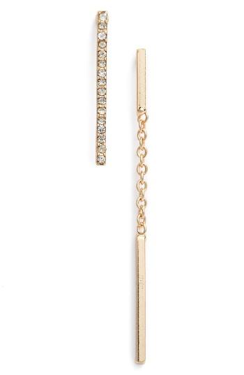 Women's Bp. Mismatch Stone Drop Earrings