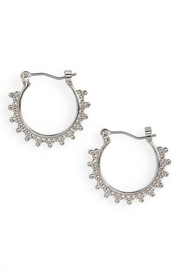Women's Topshop Ball Edge Hoops