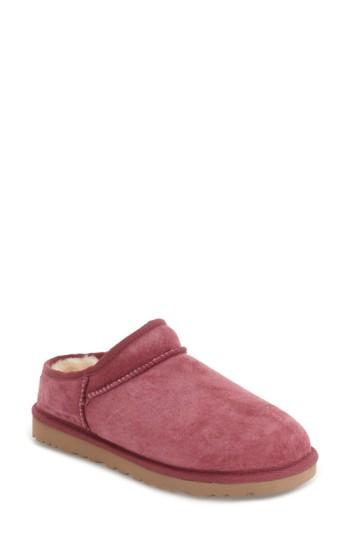 Women's Ugg Classic Water Resistant Slipper (women) M - Pink