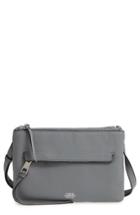 Vince Camuto Gally Leather Crossbody Bag - Grey
