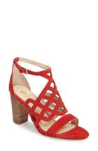 Women's Isola Despina Cutout Ankle Strap Sandal M - Red