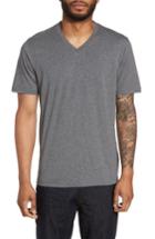 Men's Calibrate Trim Fit V-neck T-shirt, Size - Grey