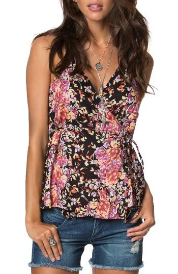 Women's O'neill Hadiya Wrap Tank - Black