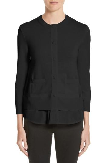 Women's Moncler Tricot Cardigan - Black