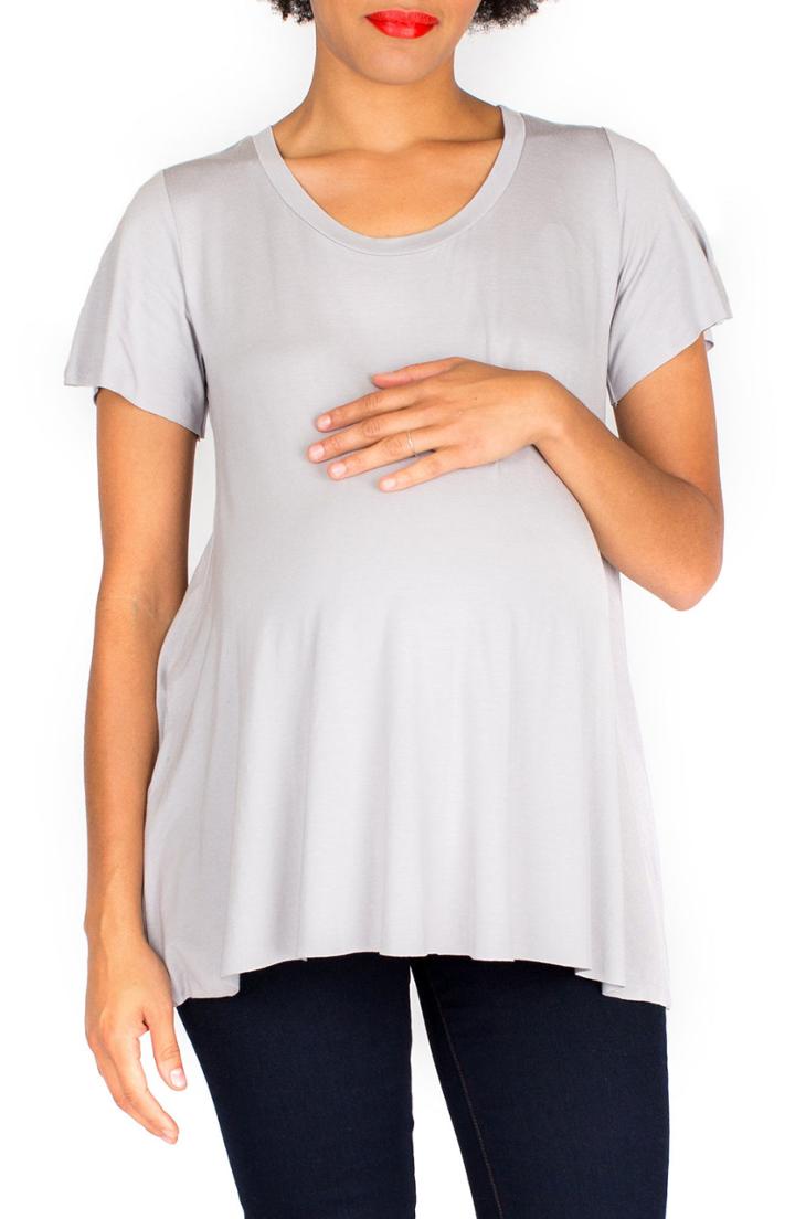 Women's Nom Maternity Mimi Maternity Tee - Blue