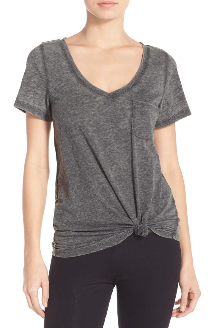 Women's Opening Ceremony Satin Face Hoodie - Grey