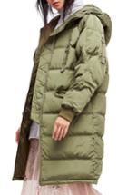 Women's Free People Raglan Long Puffer Coat