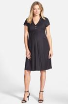Women's Eva Alexander London 'audrey' Maternity Dress - Blue