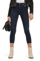 Women's Topshop Joni Crop Skinny Jeans X 30 - Blue
