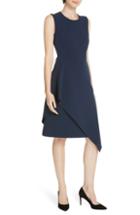 Women's Boss Delakety Asymmetrical A-line Dress R - Blue