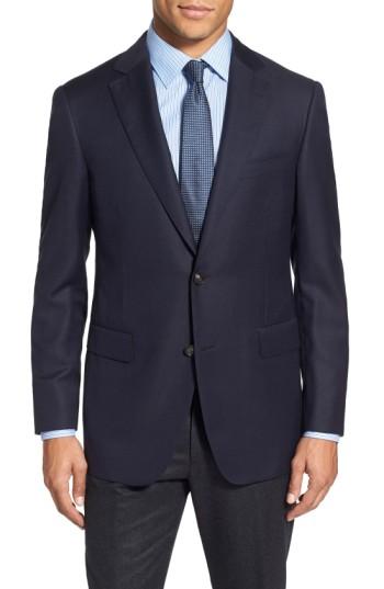 Men's Pal Zileri Classic Fit Wool Blazer R Eu - Blue