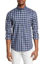 Men's Nordstrom Men's Shop Non-iron Spade Plaid Sport Shirt