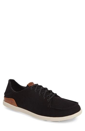Men's Olukai Manoa Sneaker M - Black
