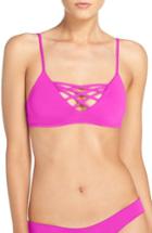 Women's L Space Jaime Bikini Top - Pink