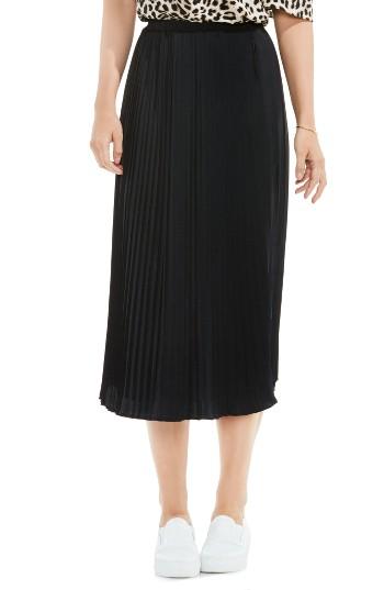 Women's Vince Camuto Pleat Rumple Midi Skirt