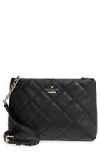 Kate Spade New York Emerson Place Caterina Leather Crossbody Bag - Black