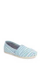 Women's Toms Striped Alpargata Slip-on